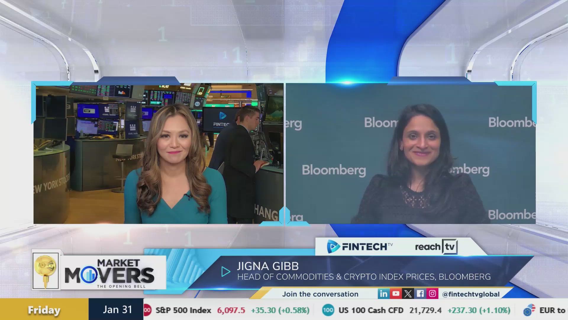 BTC & gold try for new all time highs following FED meeting with Jigna Gibb