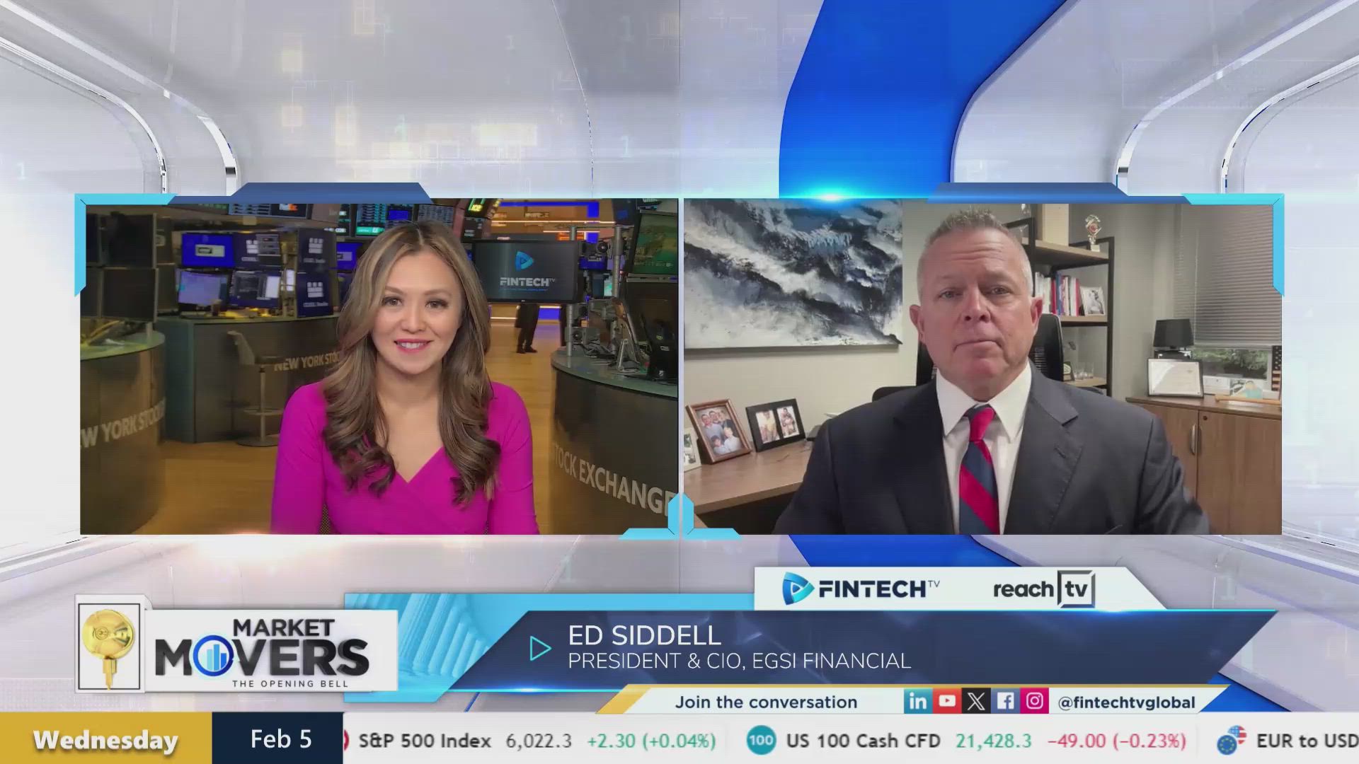 Markets react to earnings, jobs data, and tariff concerns with Ed Siddell