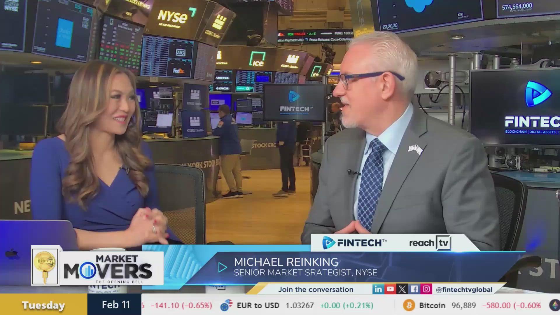 Market Reactions to Trump’s Tariff Policies | with Michael Reinking, Senior Market Strategist at NYSE |