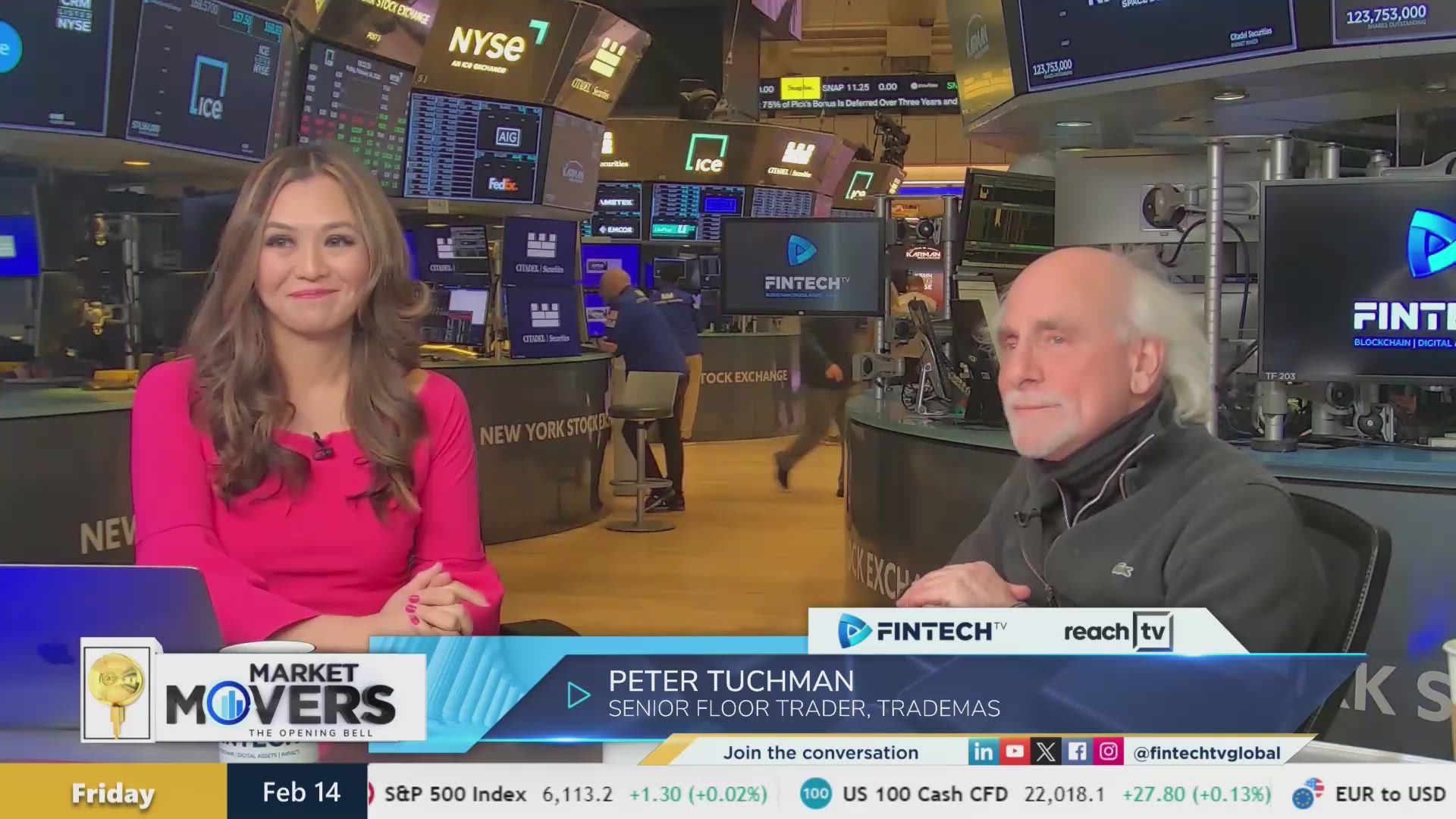 Markets navigate inflation & geopolitical uncertainty| Peter Tuchman, Senior Floor Trader @ TradeMas |