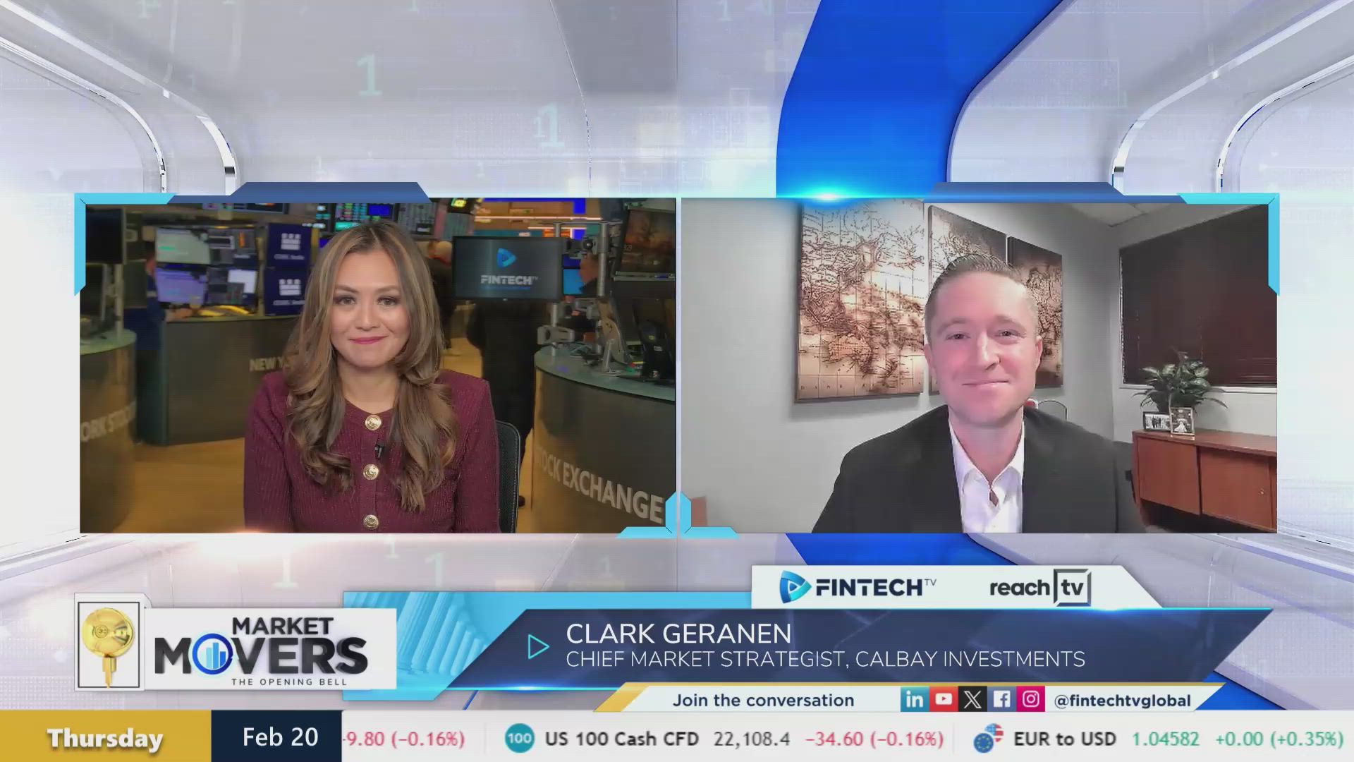 Fed looking to hold off on rate cuts amidst inflation concern | Clark Geranen, Chief Market Strategist @ CalBay Investments |