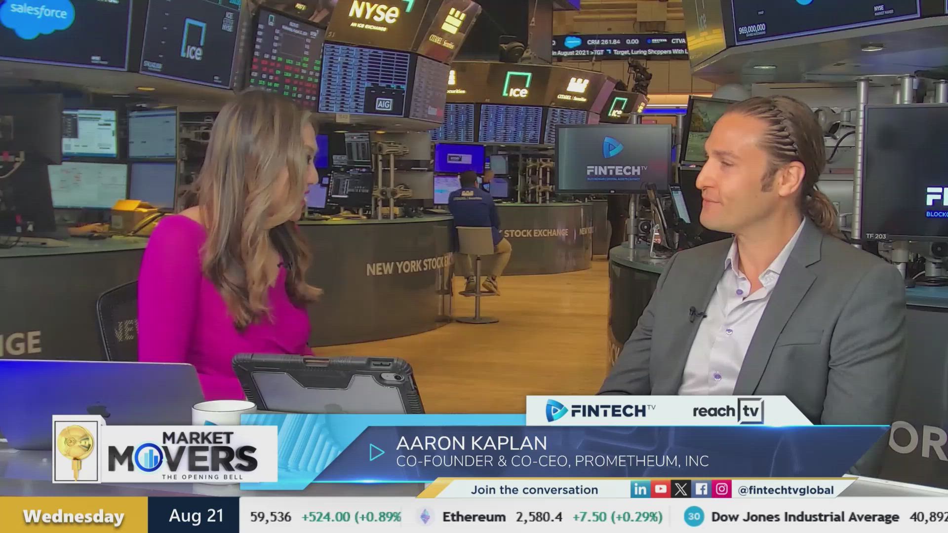 Assessing the state of crypto regulations and the impact of tokenization with Aaron Kaplan, Co-founder and Co-CEO, 	Prometheum Inc.